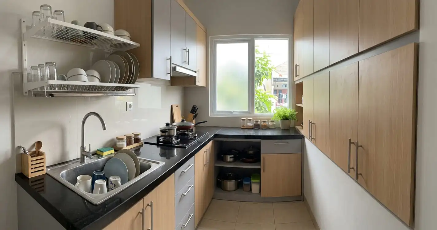 Kitchenset Mini untuk Dapur Sempit