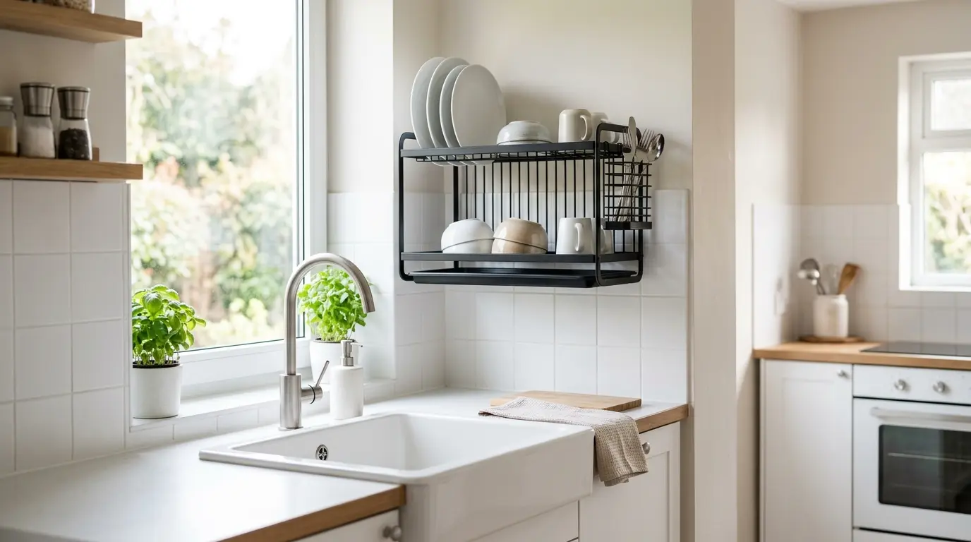 Rak Piring Gantung ala IKEA