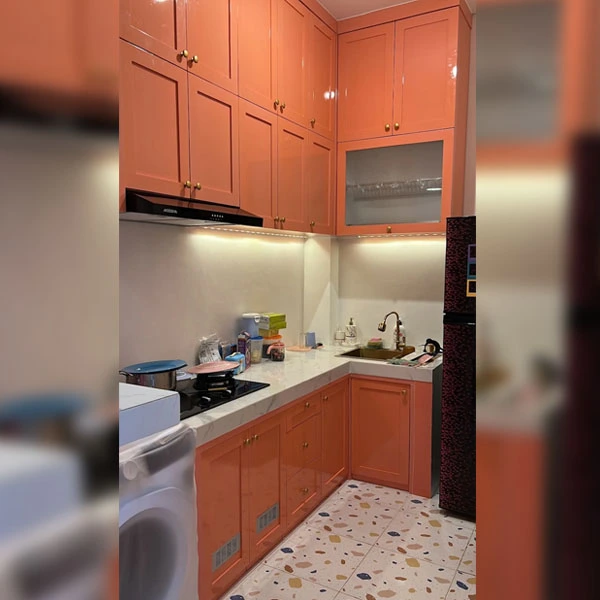Kitchen set proyek Ibu Sella