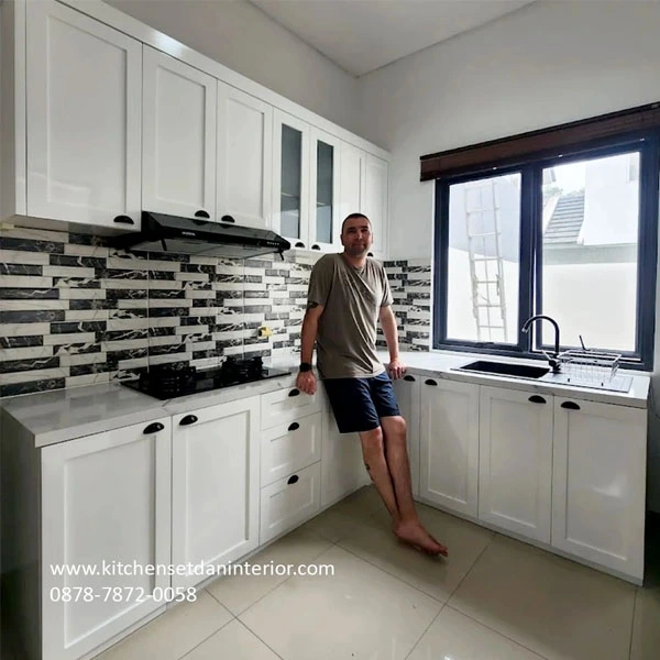 Kitchen set proyek Mr Josh di Serpong